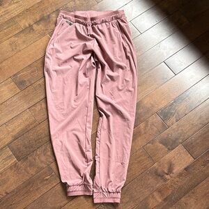 Decathlon women’s Pink Elastic-Waist Active Joggers sz28waist
